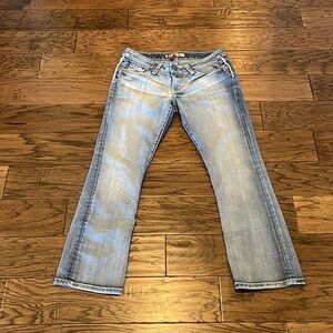BKE Denim Madison Straight Leg Low Rise 28